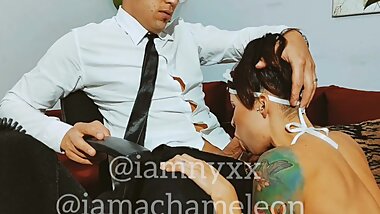 Mucama Caliente Se Coge Al Gerente En Horario De Trabajo.