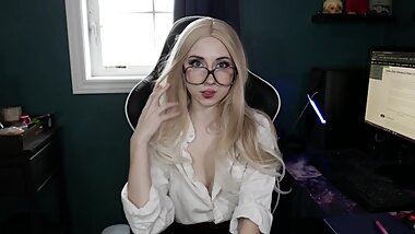 Teacher Helps Student Pass his Class by Making her Cum