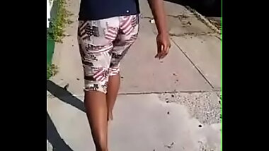 Spandex with no underwear