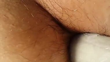 Extreme Closeup of Anal Play with a Dildo Camera - Vince_wt