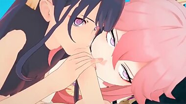 (HD60FPS)YAE MIKO AND RAIDEN SHOGUN HAVE a THREESOME WITH TRAVELER IN PRIVATE ONSEN(Serenitea Pot)