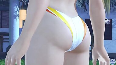 Dead or Alive Xtreme Venus Vacation Helena Sunset Fish Fanservice Appreciation p