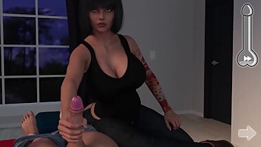 Girl House - Part 11 - Vanessa Give Michael a Handjob by TheBestAdultGames