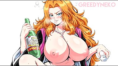 Rangiku Matsumoto Oral Job Deepthroat (Bleach)